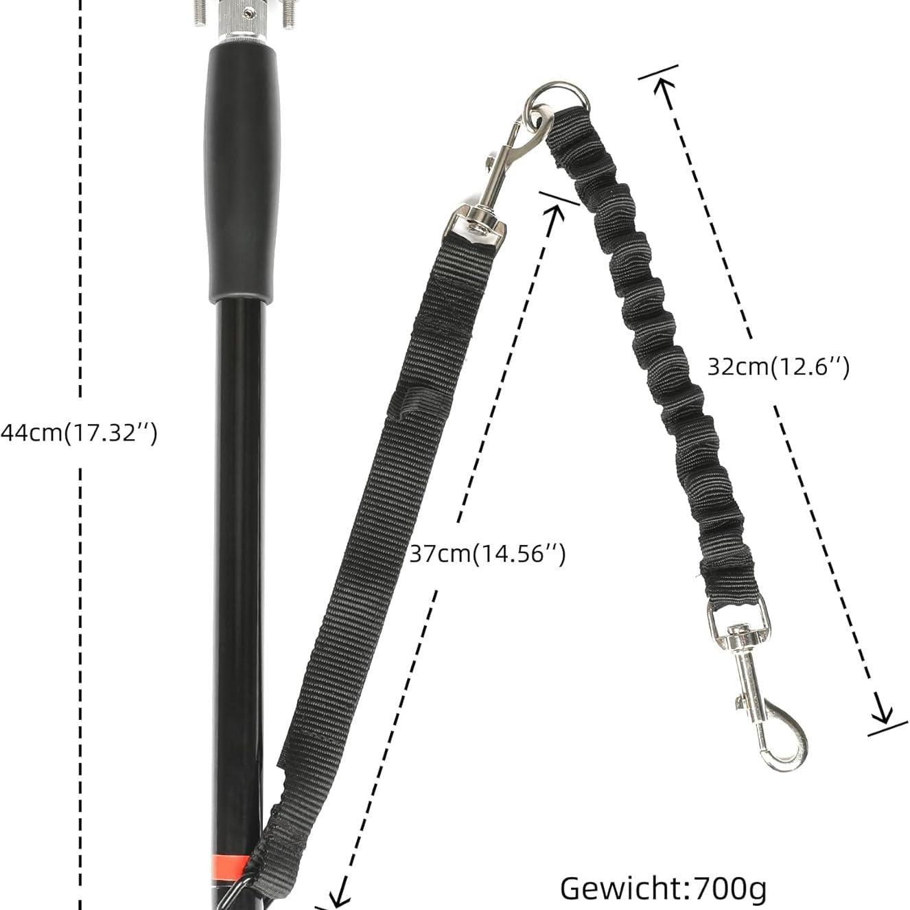 Bike Dog Tow Leash