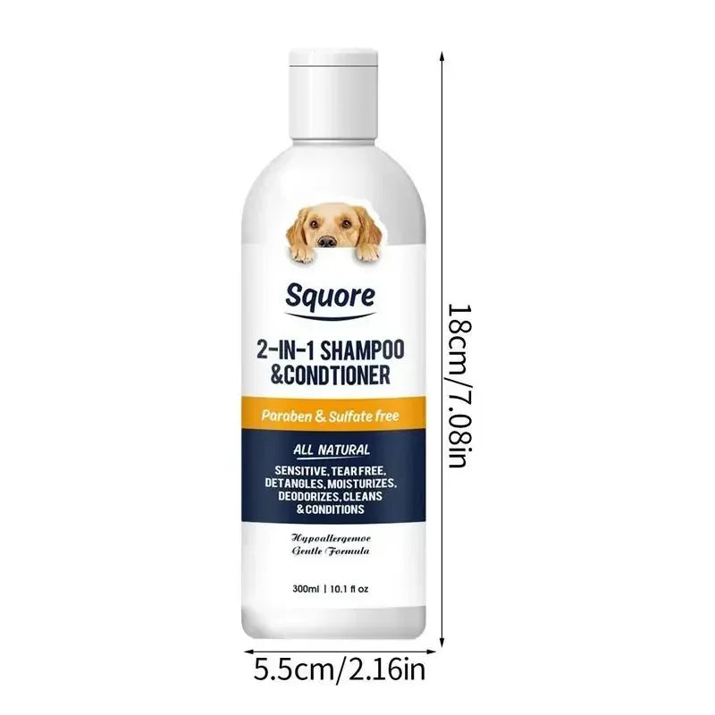 Natural 2-in-1 Puppy Shampoo & Conditioner...
