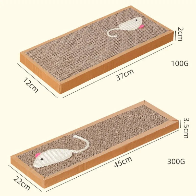 Pet Cat Scratching Board Cat Cardboard Mat for Claw...