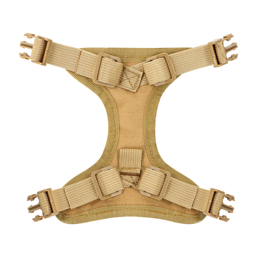 Tactical Dog Harness – Adjustable Padded Straps With Top...