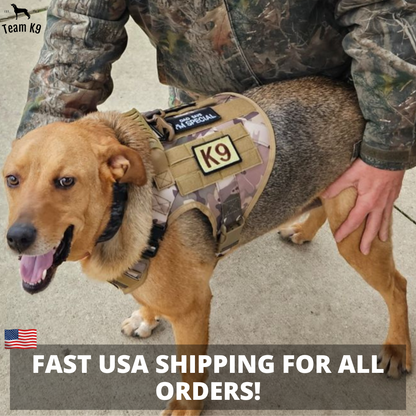 Tactical Dog Harness No-Pull With Front And Back D-Rings...