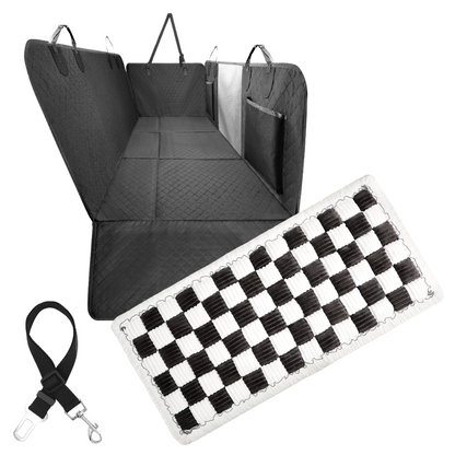 Car Seat Cover Hammock Waterproof Protector With Storage...