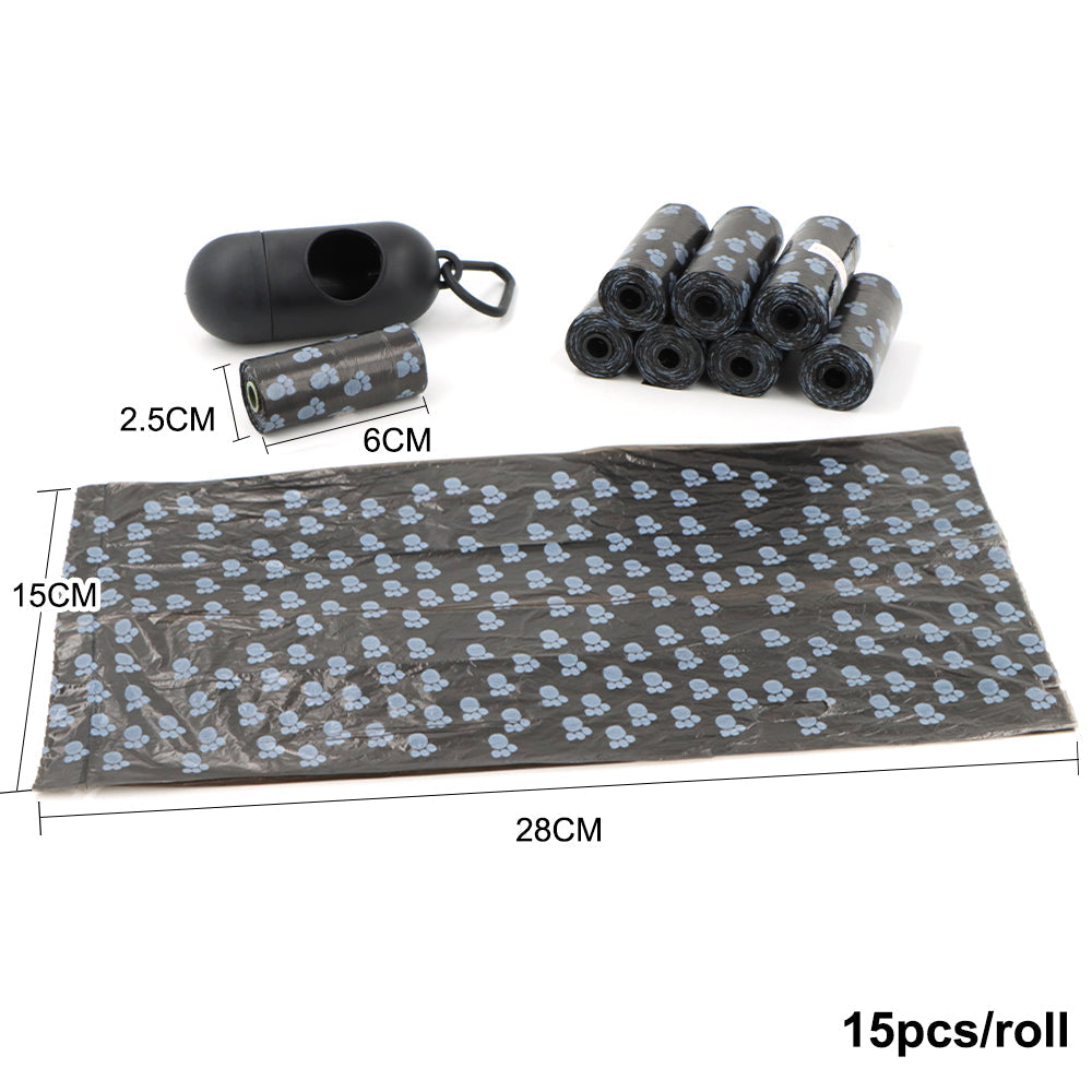 Dog Waste Bags With Dispenser - Heavy-Duty Leak-Proof...