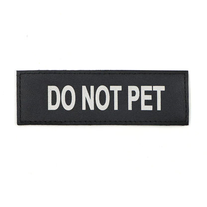 Service Dog Patch Black Harness Label Hook And Loop...