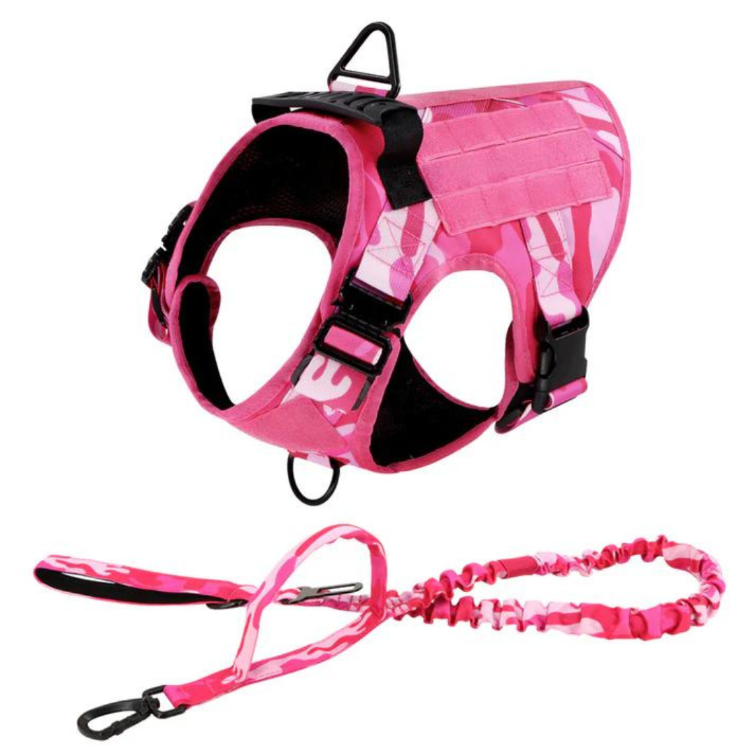 Tactical Dog Harness No-Pull With Front And Back D-Rings...