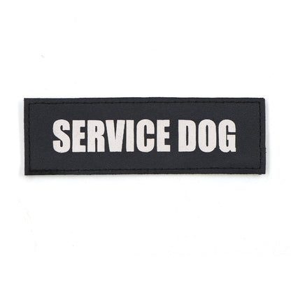 Service Dog Patch Black Harness Patch Durable Hook And...