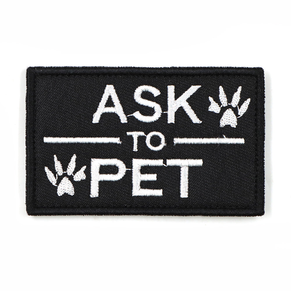 Dog Harness Patches Set 12 Hook And Loop Patches For...