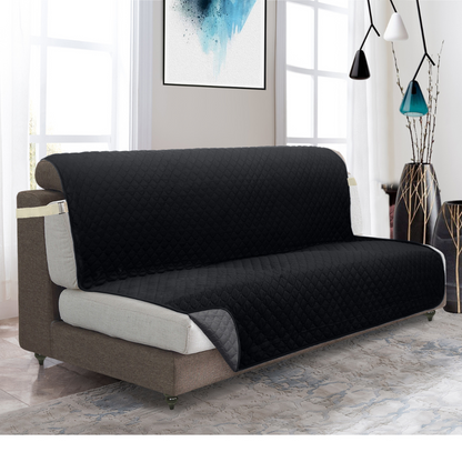 Couch Cover Furniture Protector With Side Pockets And...