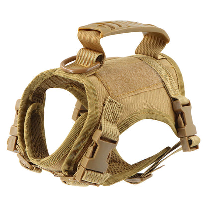 Tactical Dog Harness – Adjustable Padded Straps With Top...