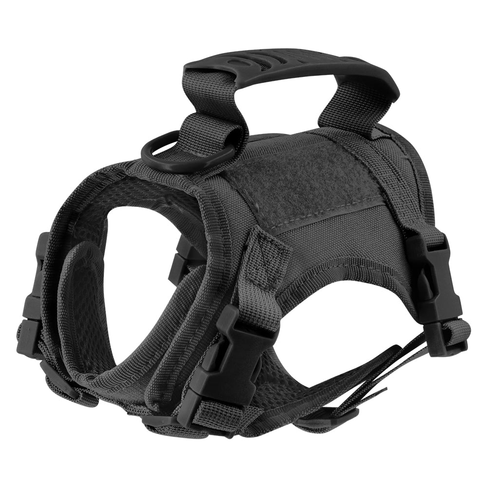 Tactical Dog Harness – Adjustable Padded Straps With Top...