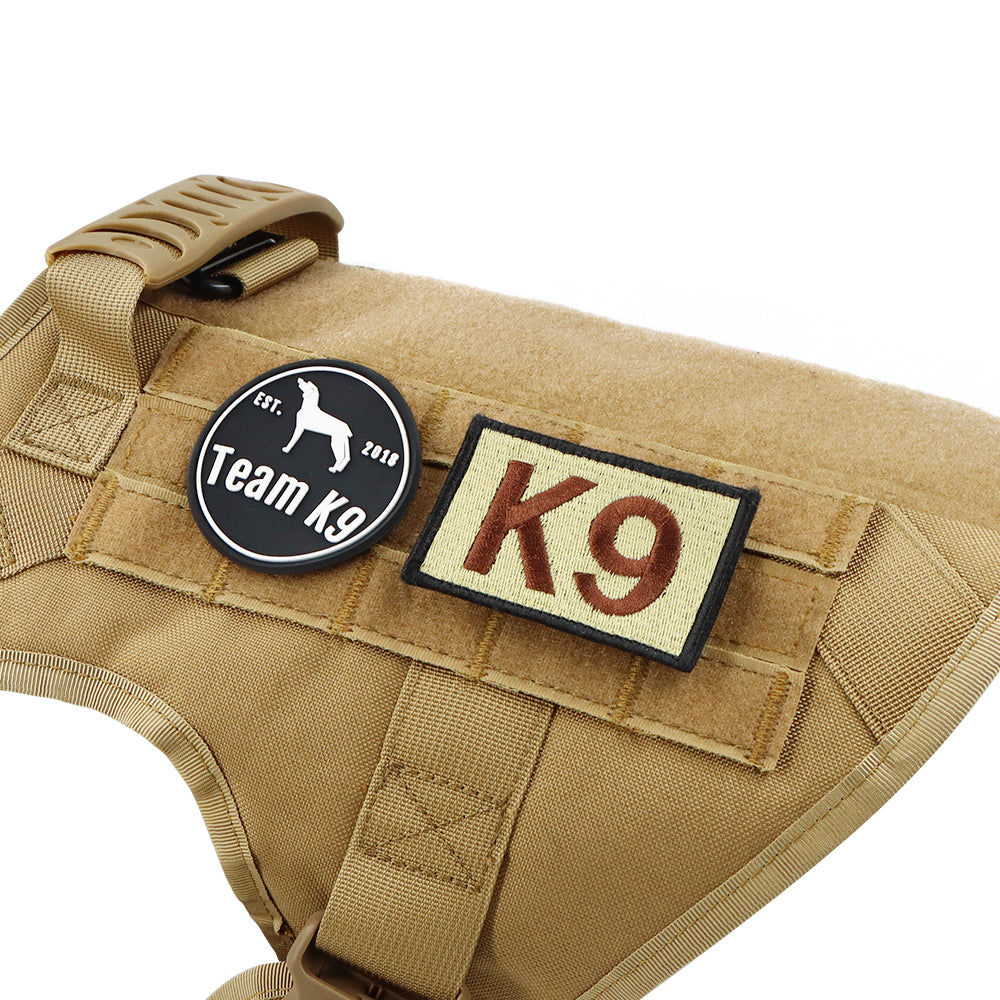 Tactical Dog Harness No-Pull With Front And Back D-Rings...