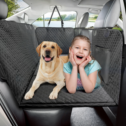 Car Seat Cover Hammock Waterproof Protector With Storage...