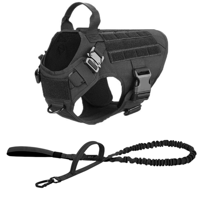 Tactical Dog Harness No-Pull With Front And Back D-Rings...