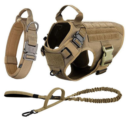 Tactical Dog Harness No-Pull With Front And Back D-Rings...