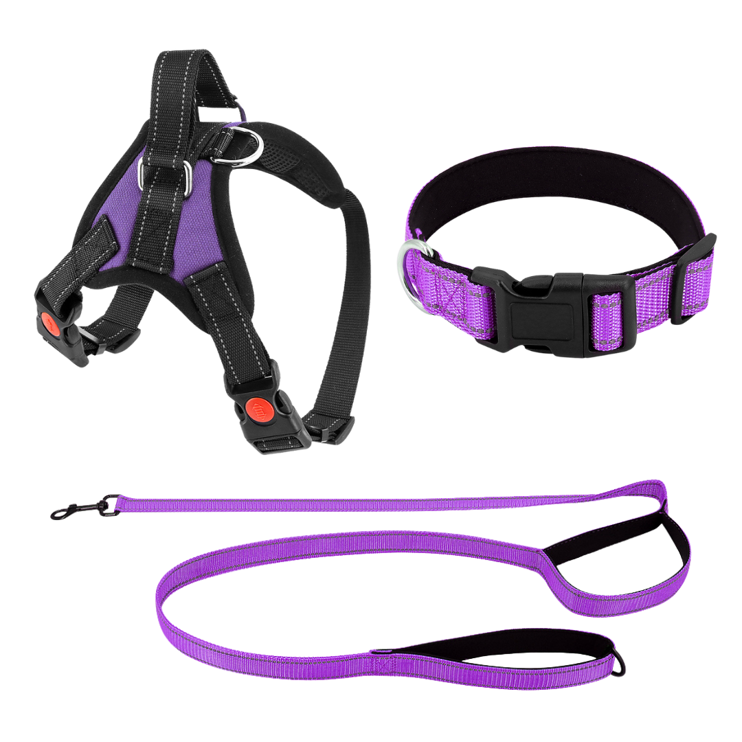 Dog Harness No-Choke Adjustable Safety Harness Trend...