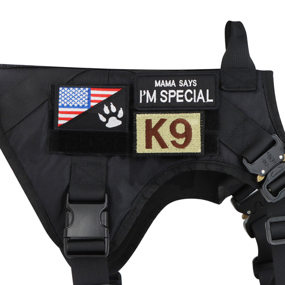 Tactical Dog Harness No-Pull With Front And Back D-Rings...