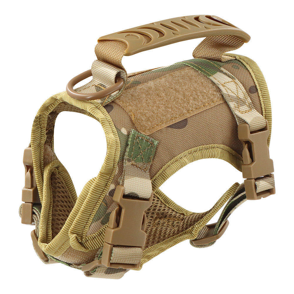 Tactical Dog Harness – Adjustable Padded Straps With Top...