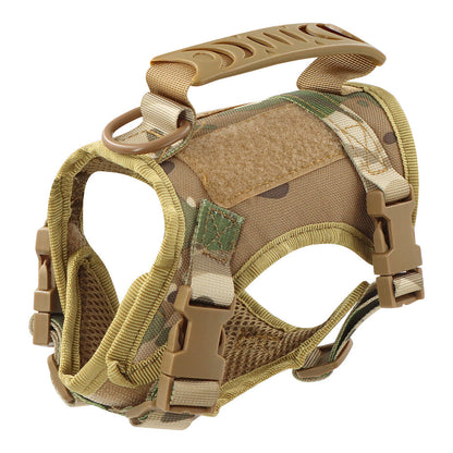 Tactical Dog Harness – Adjustable Padded Straps With Top...