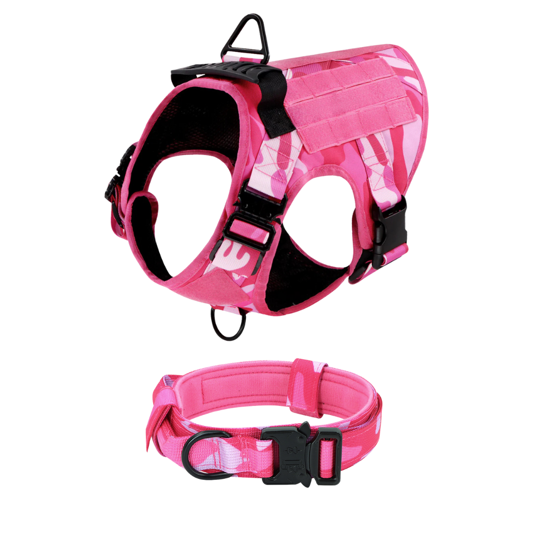 Tactical Dog Harness No-Pull With Front And Back D-Rings...