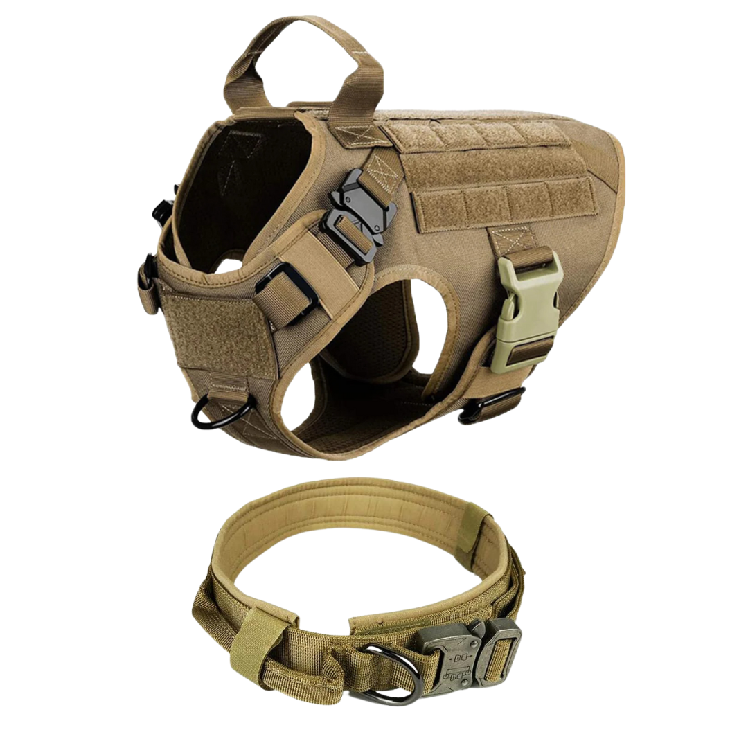Tactical Dog Harness No-Pull With Front And Back D-Rings...
