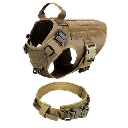 Tactical Dog Harness No-Pull With Front And Back D-Rings...