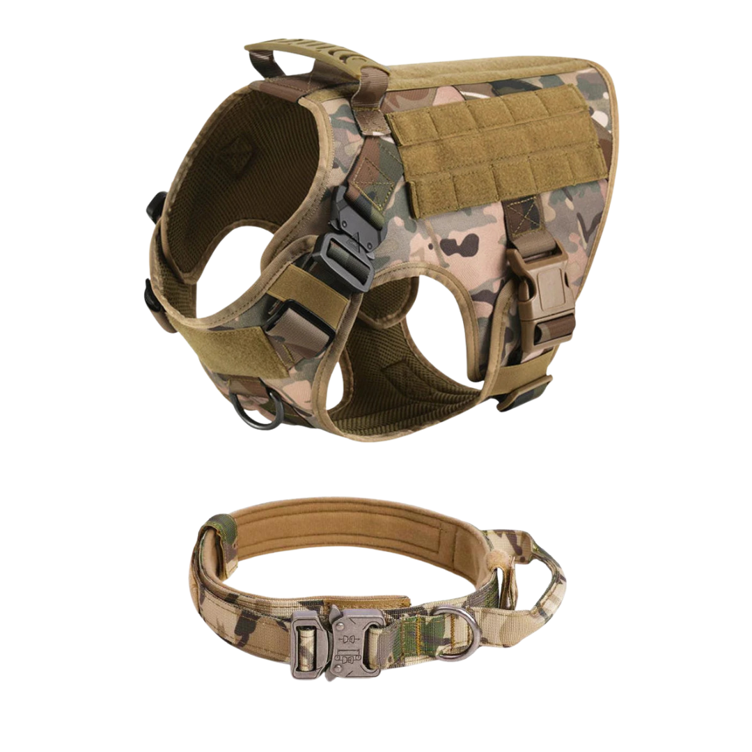 Tactical Dog Harness No-Pull With Front And Back D-Rings...