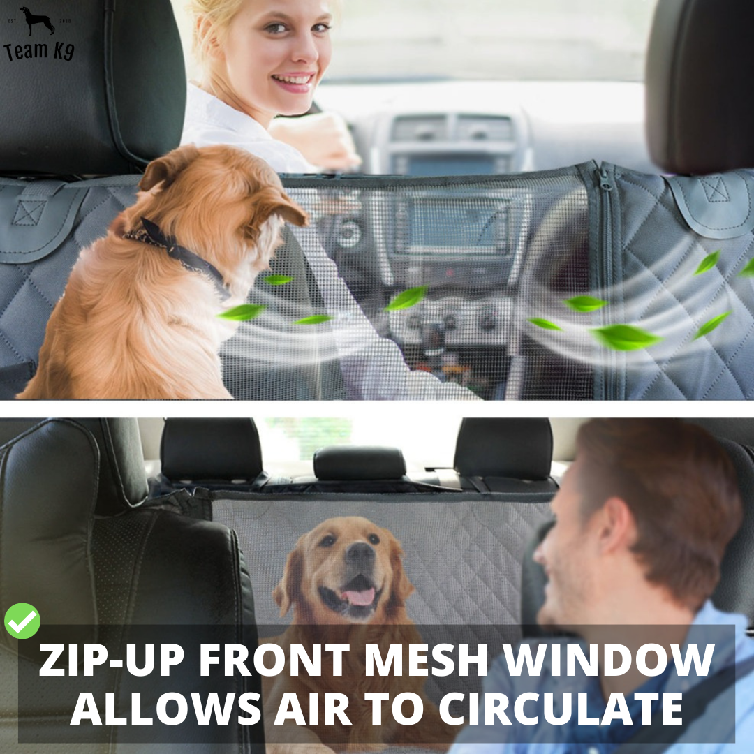 Car Seat Hammock Cover, Waterproof Non Slip Backseat...