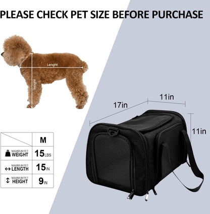 Dog Bag Carrier For Small Medium Cats Dogs Puppies Up To 15