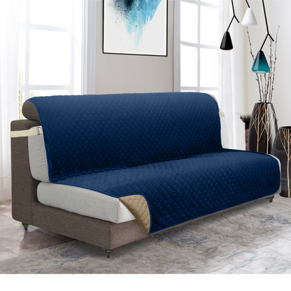 Couch Cover Furniture Protector With Side Pockets And...