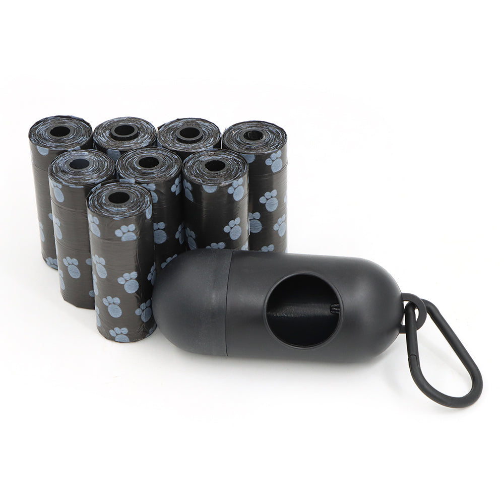 Dog Waste Bags With Dispenser - Heavy-Duty Leak-Proof...