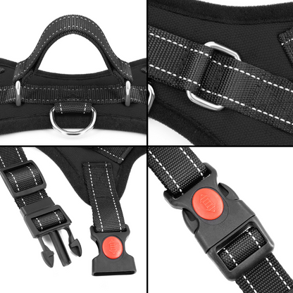 Dog Harness No-Choke Adjustable Safety Harness Trend...