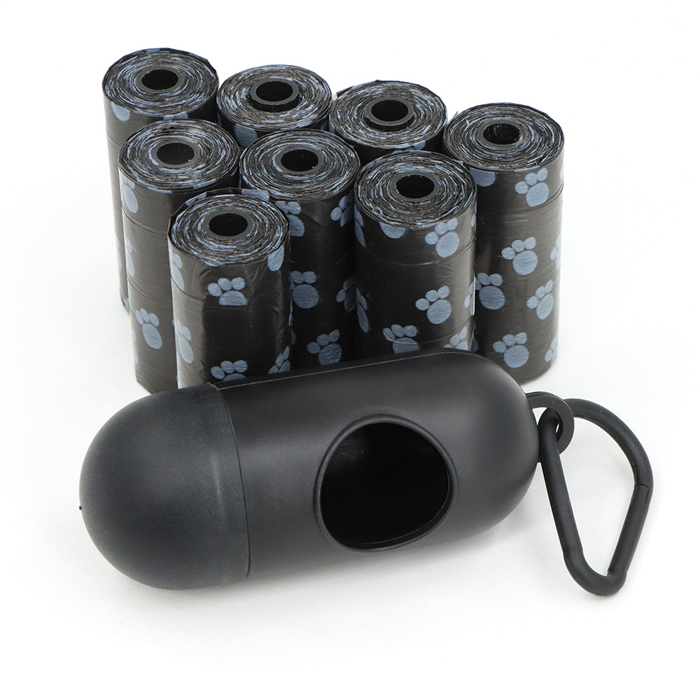 Dog Waste Bags With Dispenser - Heavy-Duty Leak-Proof...