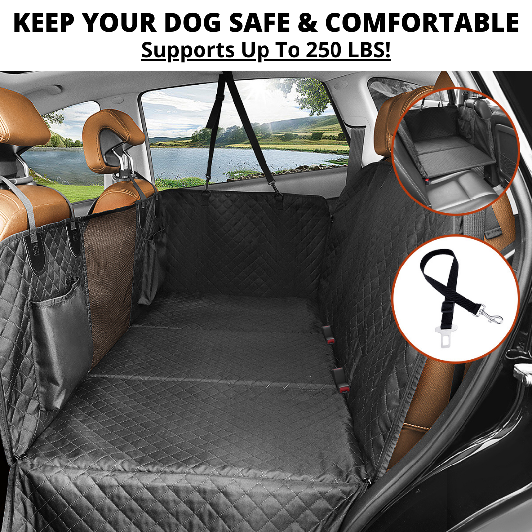 Car Seat Cover Hammock Waterproof Protector With Storage...