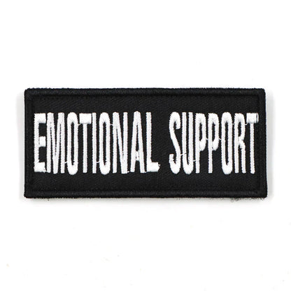 Service Dog Patch Black Harness Label Hook And Loop...