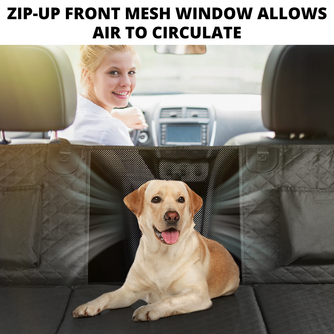 Car Seat Cover Hammock Waterproof Protector With Storage...