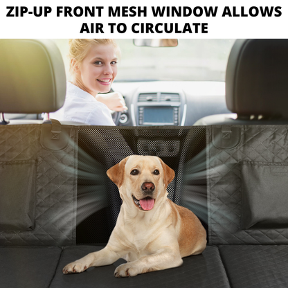 Car Seat Cover Hammock Waterproof Protector With Storage...