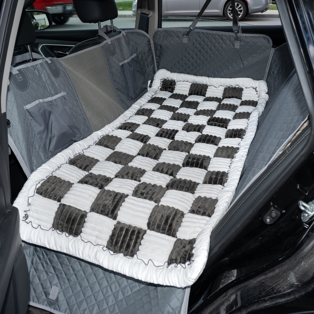Car Seat Cover Hammock Waterproof Protector With Storage...