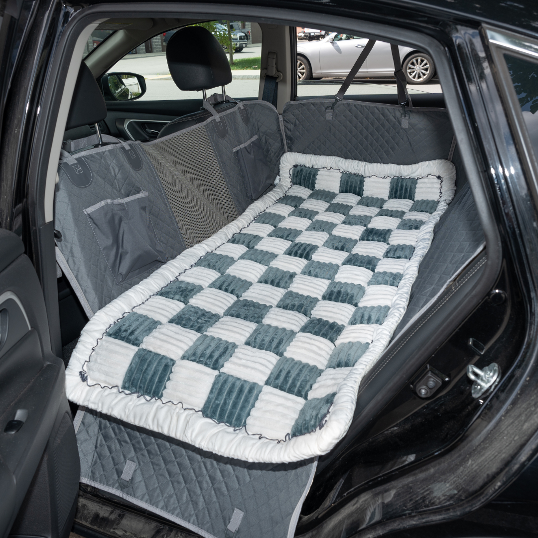 Car Seat Cover Hammock Waterproof Protector With Storage...