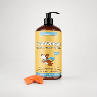 CalmOmega — Wild Alaskan Salmon Oil for Dogs