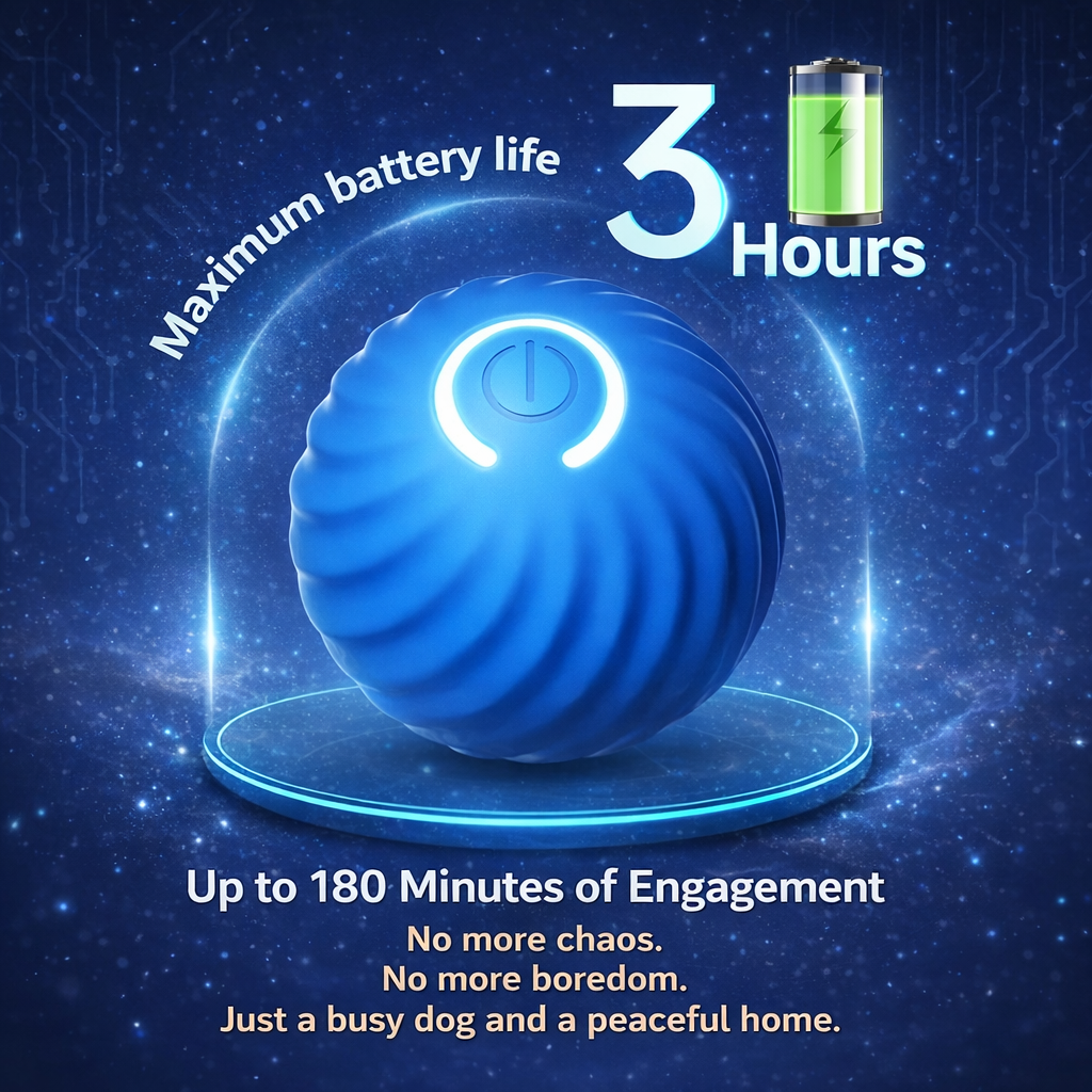 CalmBall™ — Dog Enrichment Ball - Smart Energy Release Toy for Anxious Dogs Mental Stimulation