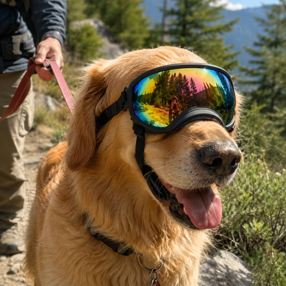 Dog Goggles Adjustable Eye Protection For Active Dogs...