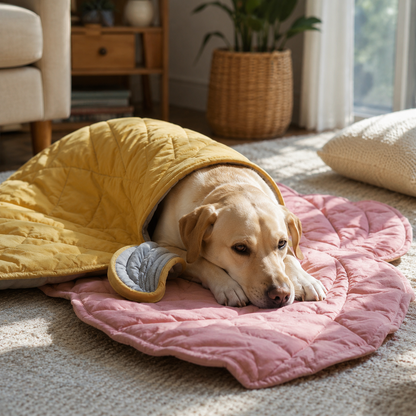 Fashion Creativity Leaf Heart Shaped Blanket Carpet for...