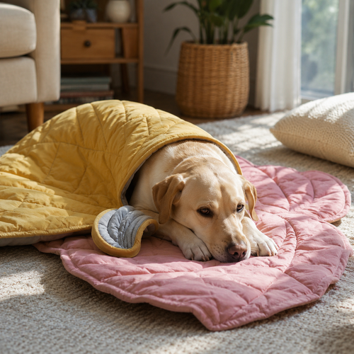 Fashion Creativity Leaf Heart Shaped Blanket Carpet for...