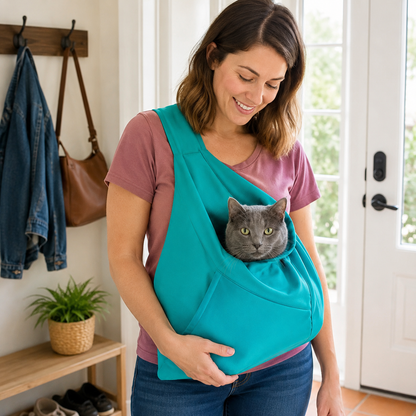 Anti Scratching Travel Cat Carrier Pouch