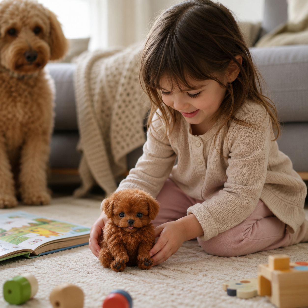 Robot Puppy Interactive Toy Realistic Puppy for Kids
