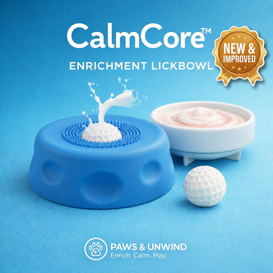 Dog Lick Bowl for Enrichment & Anxiety Relief – CalmCore™