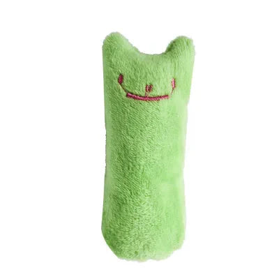 Teeth Grinding Catnip Toys - Funny Plush Cat Chewing Toy...