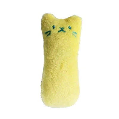 Teeth Grinding Catnip Toys - Funny Plush Cat Chewing Toy...