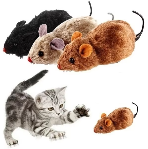 Electric Cat Toy Mouse – Interactive Racing Mouse For
