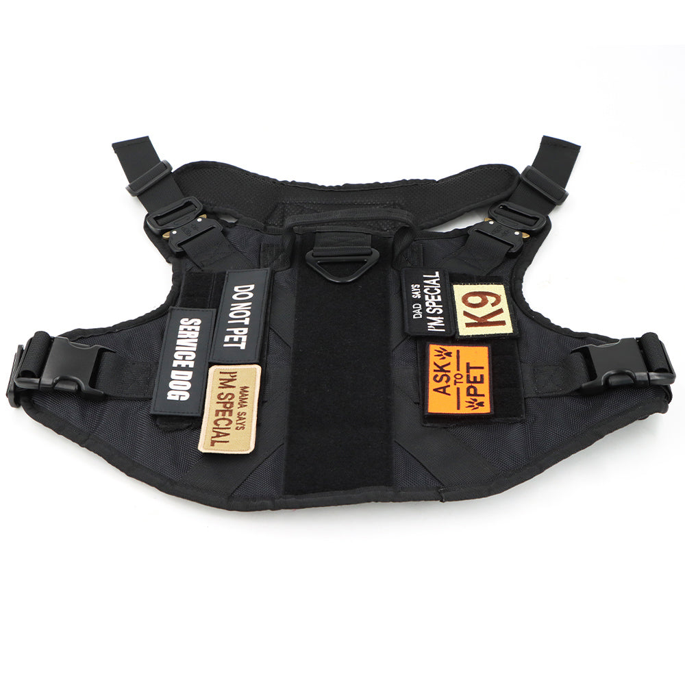 Dog Harness Patches Set 12 Hook And Loop Patches For...